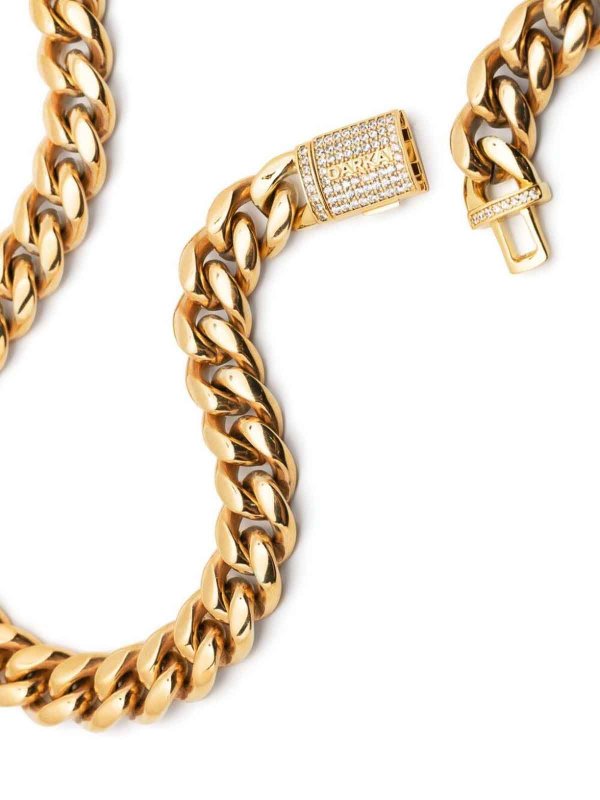 DARKAI: Necklaces & Chokers online - Gold Cuban Choker