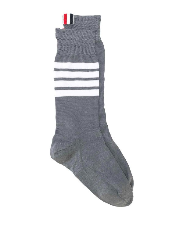 THOM BROWNE: Socken - Socken - Grau