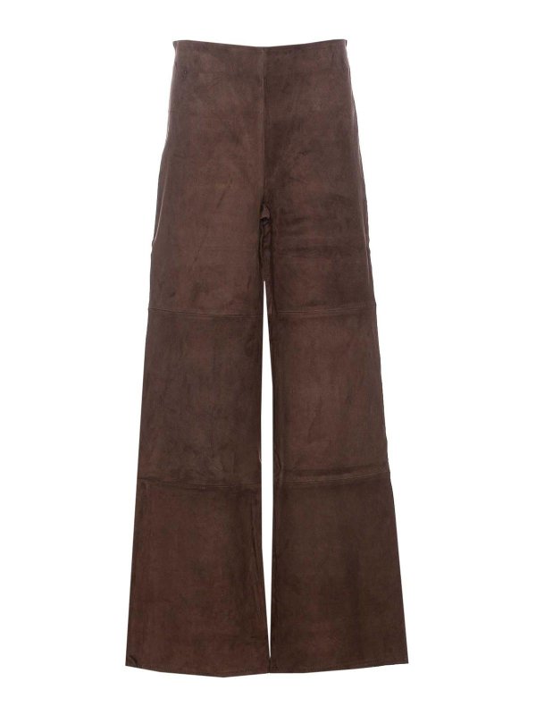 ARMA: casual trousers - Brown Karina Pants