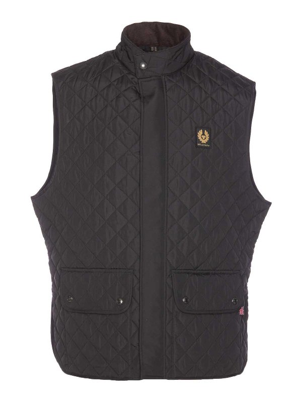 BELSTAFF: Westen - Weste - Schwarz