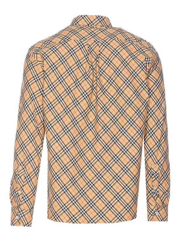BURBERRY: shirts online - Check Shirt