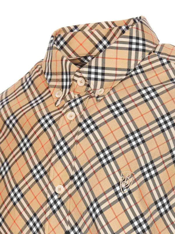 The Best Shops BURBERRY: shirts - Check Shirt