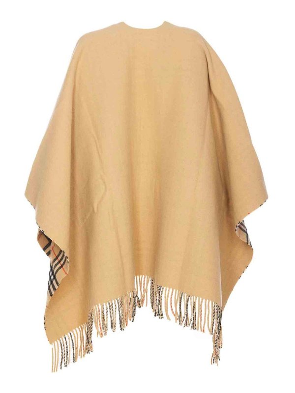 BURBERRY: Capes & Ponchos online - Cape - Beige