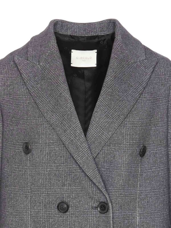 Manteau Court - Gris shop online: CIRCOLO 1901