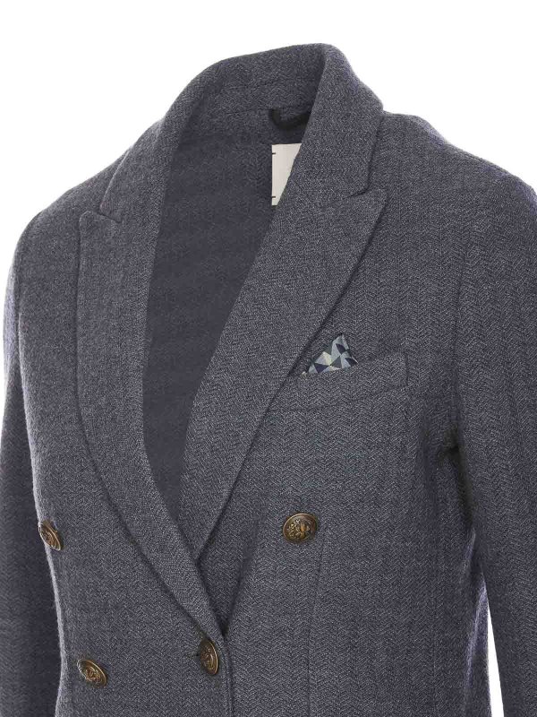 The Best Shops CIRCOLO 1901: カジュアルジャケット - カジュアルジャケット - グレー