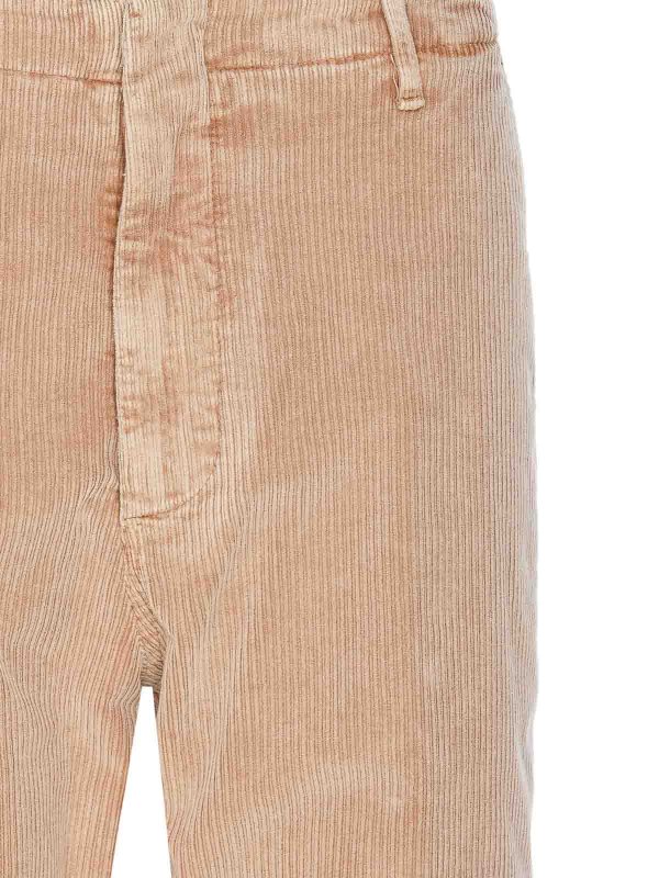 Beige Janis Pants shop online: DONDUP