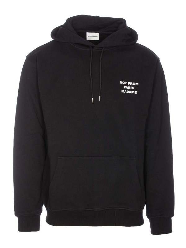 DRÔLE DE MONSIEUR: Sweatshirts & Sweaters - Le Slogan Hoodie
