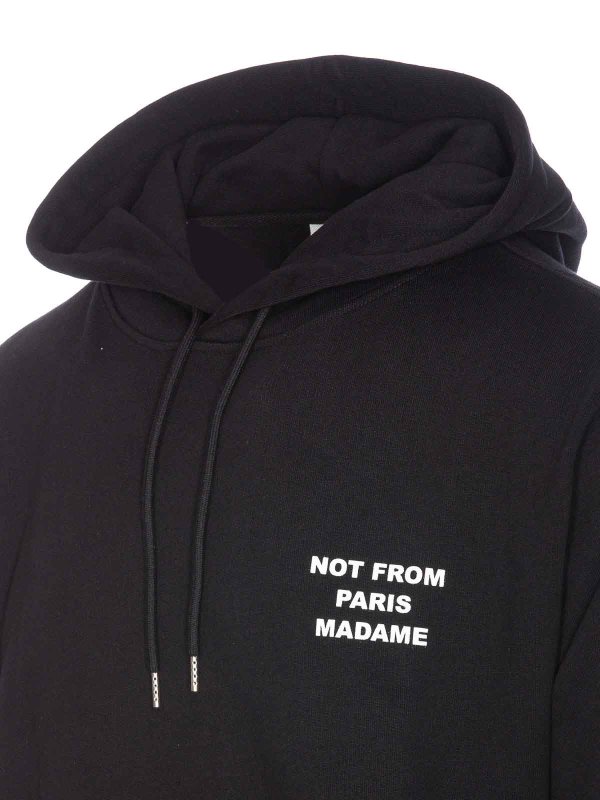 The Best Shops DRÔLE DE MONSIEUR: Sweatshirts & Sweaters - Le Slogan Hoodie