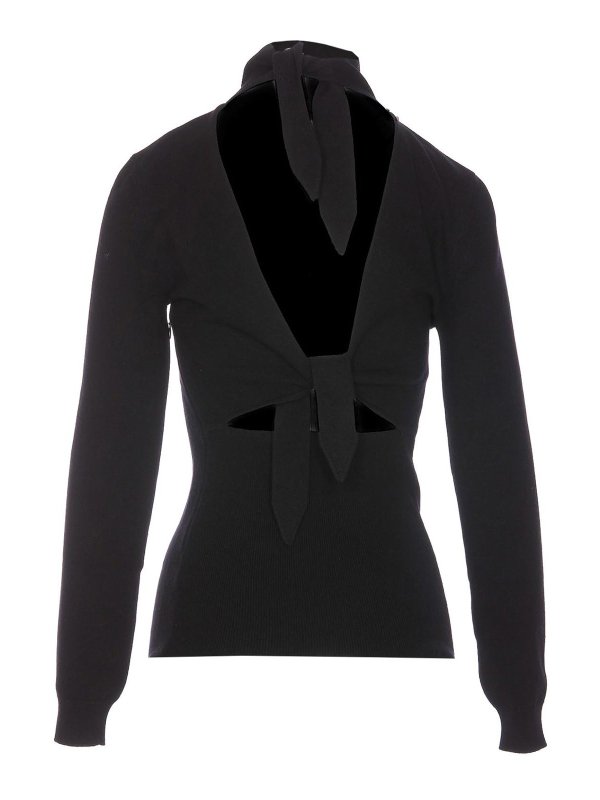 GIVENCHY: クルーネック online - クルーネック - 黒