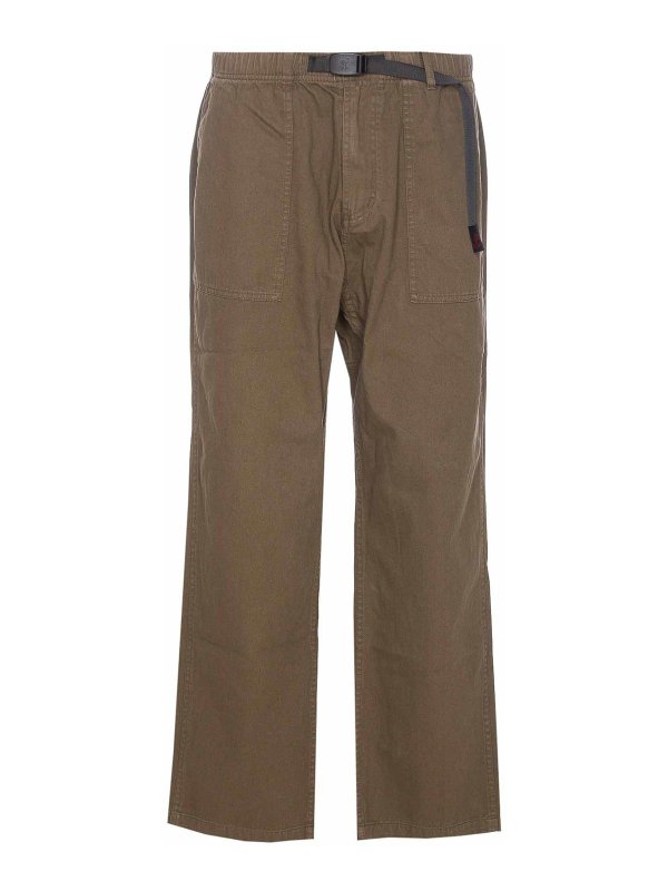GRAMICCI: casual trousers - Dusky Olive Pants