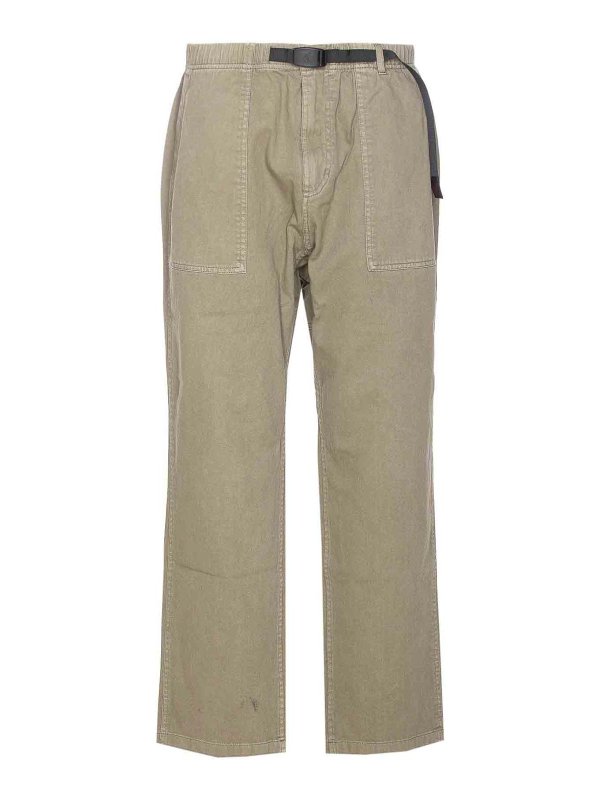 GRAMICCI: カジュアルトラウザー - カジュアルパンツ - 緑