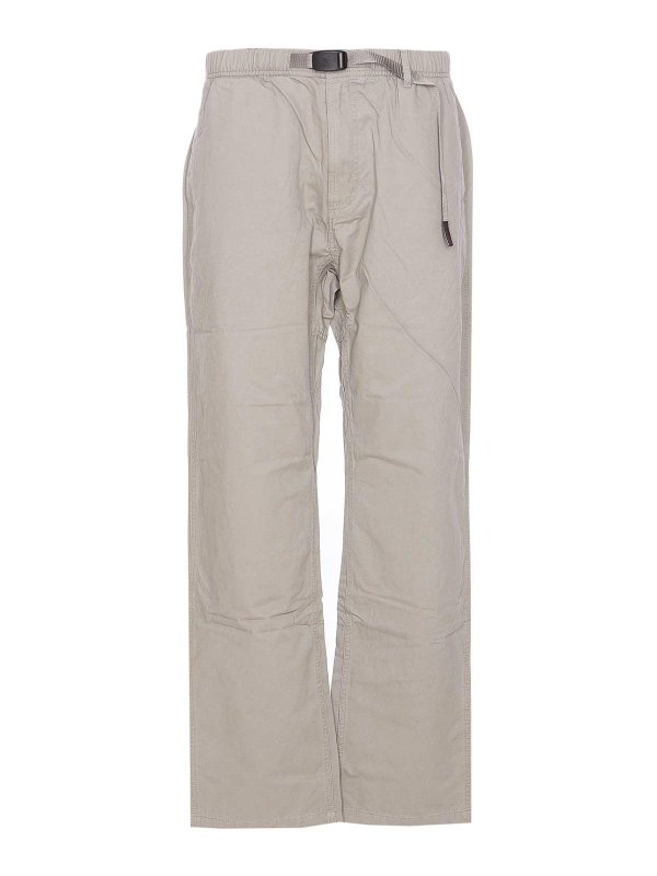 GRAMICCI: カジュアルトラウザー - カジュアルパンツ - グレー