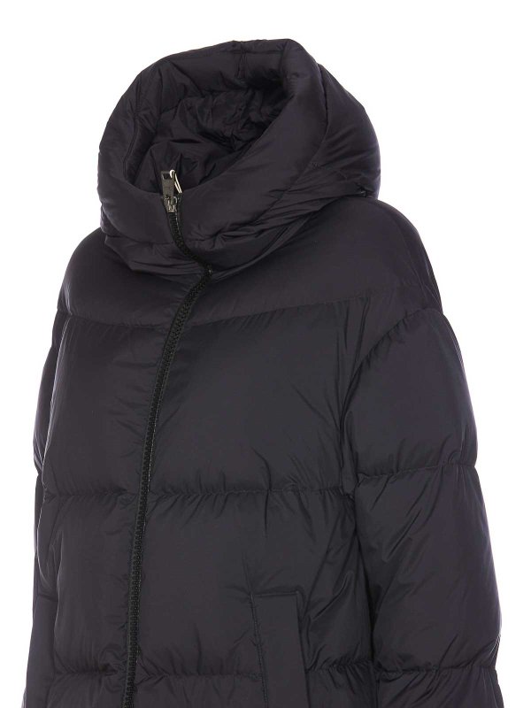 The Best Shops HERNO: padded jackets - Black A-Shape Down Jacket
