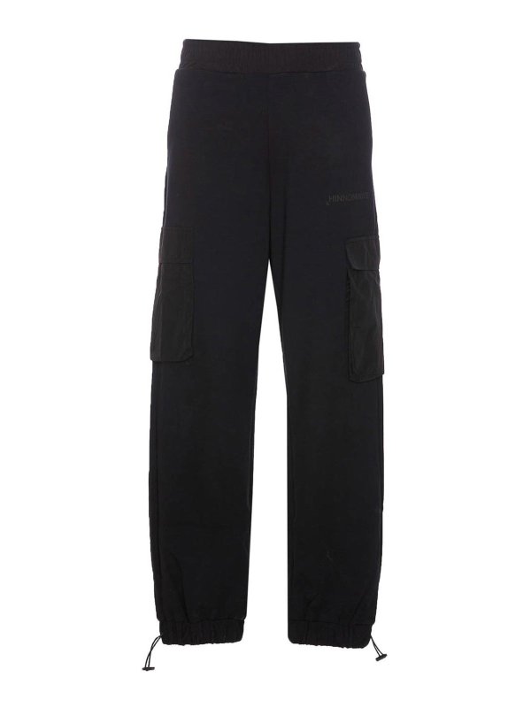 HINNOMINATE: casual trousers - Black Pants