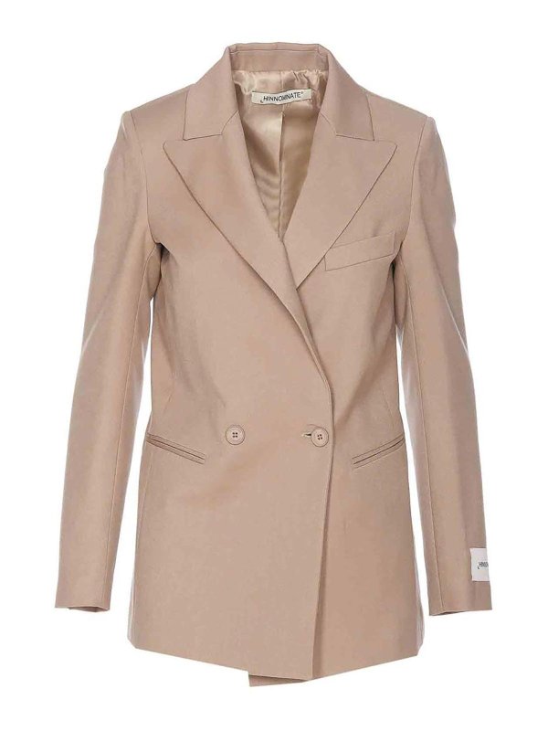HINNOMINATE: giacche blazer - Giacca beige