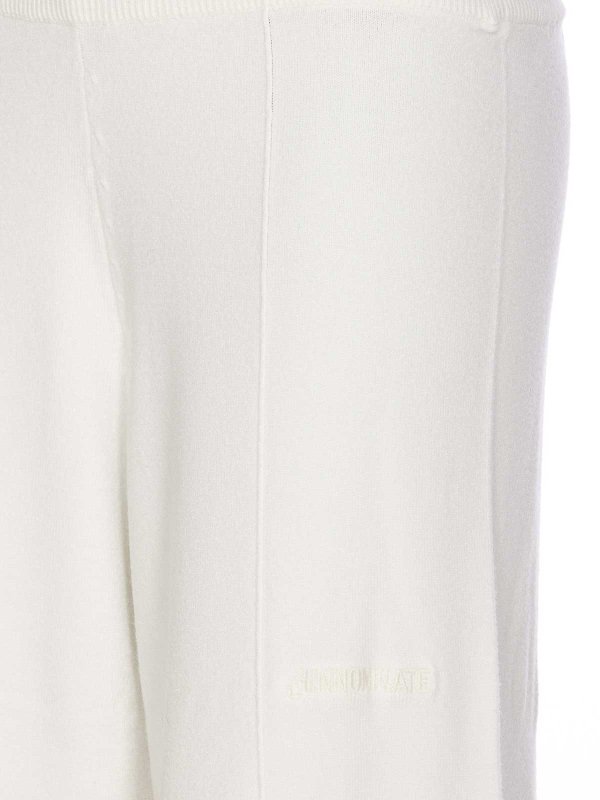 The Best Shops HINNOMINATE: casual trousers - White Knitted Pants