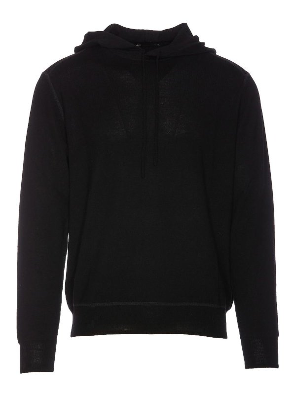 HOSIO: クルーネック - クルーネック - 黒