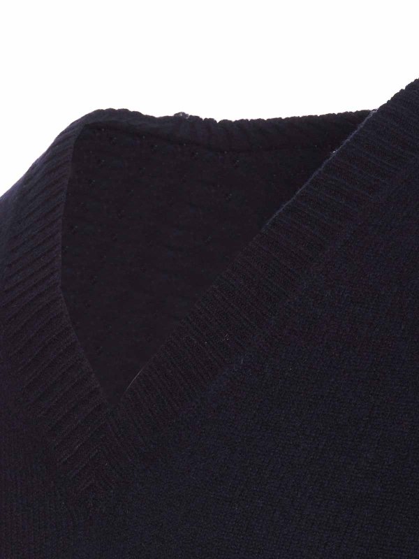 The Best Shops HOSIO: crew necks - Blue Sweater