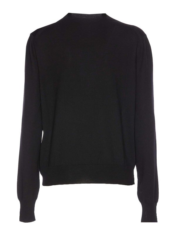 KHAITE: Tops & Tank tops online - Black Senta Top