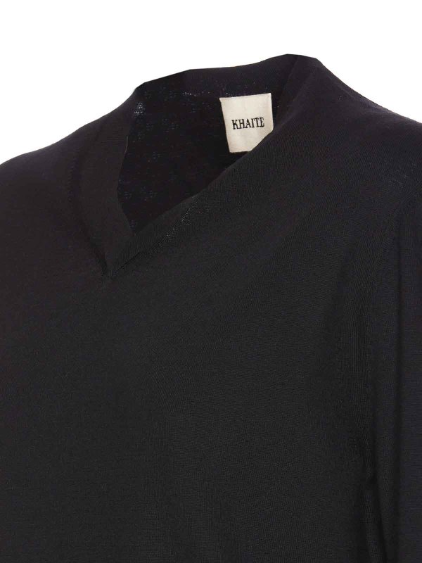 The Best Shops KHAITE: Tops & Tank tops - Black Senta Top