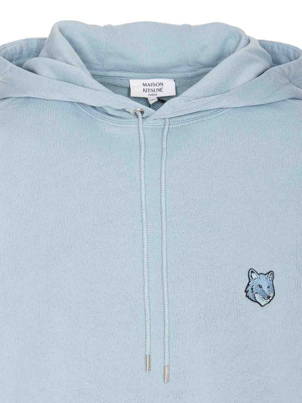 スウェットシャツ/セーター - ブルー shop online: MAISON KITSUNÉ
