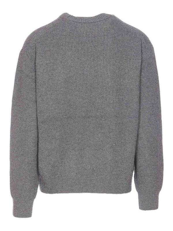 MAISON KITSUNÉ: クルーネック online - クルーネック - グレー