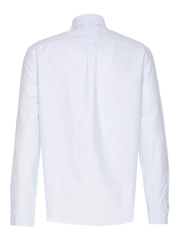 MAISON KITSUNÉ: shirts online - Mini Fox Head Patch Shirt
