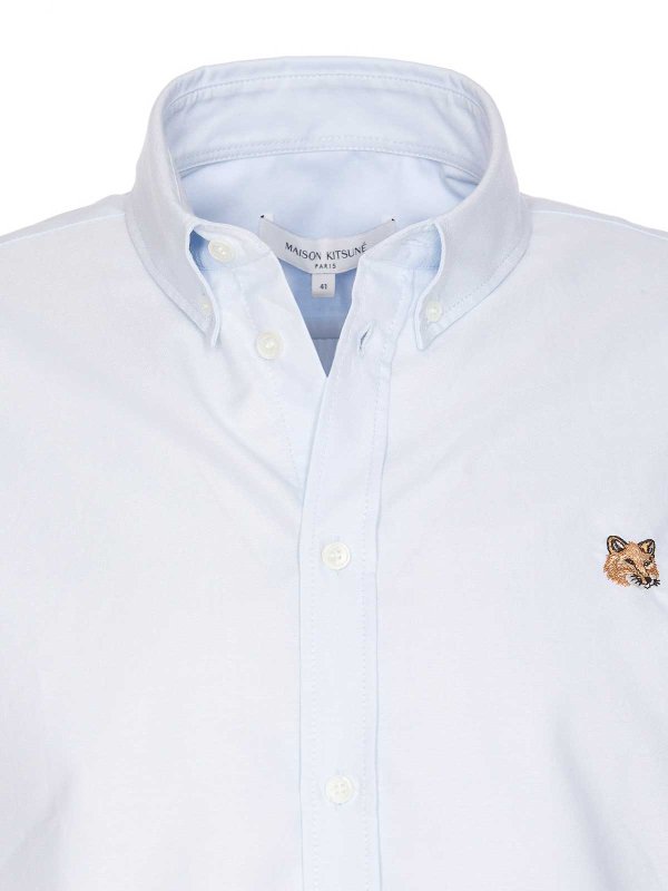 Mini Fox Head Patch Shirt shop online: MAISON KITSUNÉ