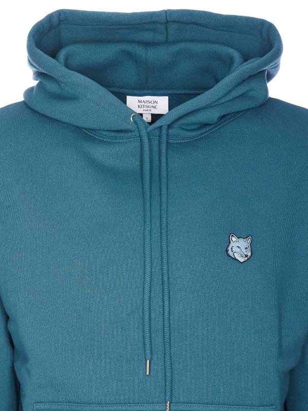 Sweatshirt - Blau shop online: MAISON KITSUNÉ
