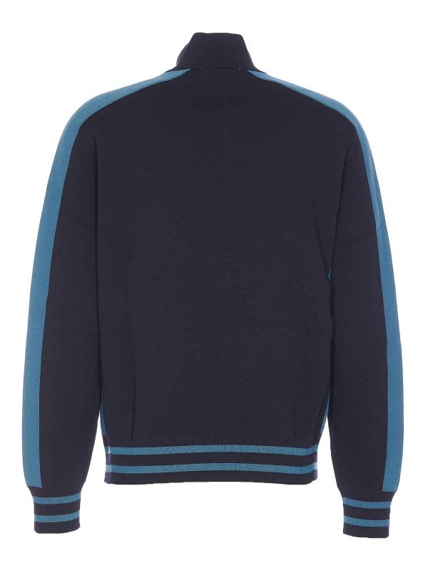 MAISON KITSUNÉ: カーディガン online - カーディガン - ブルー