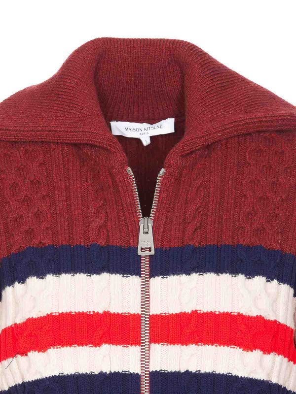 Cardigan - Multicolore shop online: MAISON KITSUNÉ