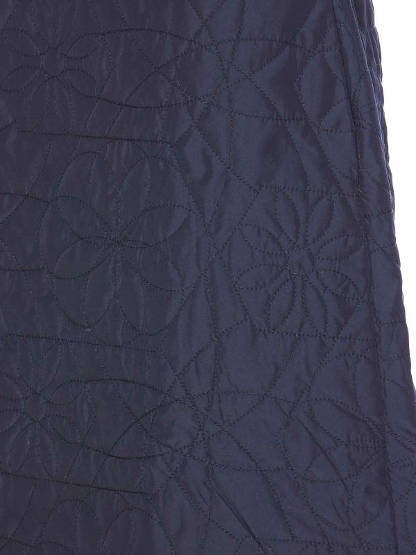 The Best Shops MAISON KITSUNÉ: ミニスカート - 膝丈/ミディスカート - ブルー