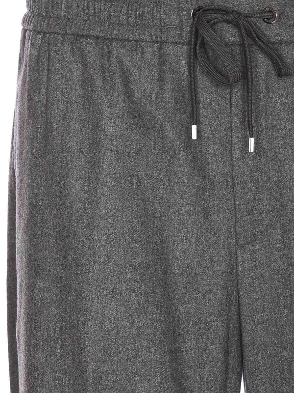 Grey Track Pants shop online: MONCLER