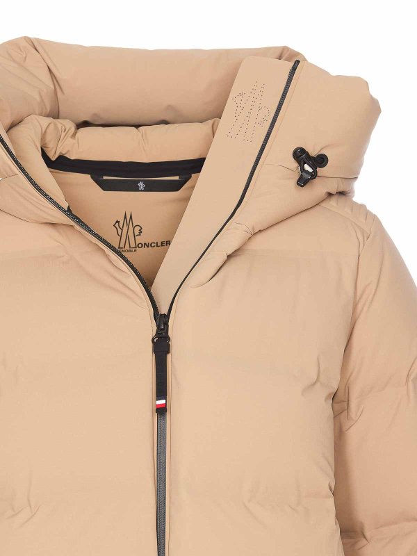 Piumino da sci Suisses beige shop online: MONCLER