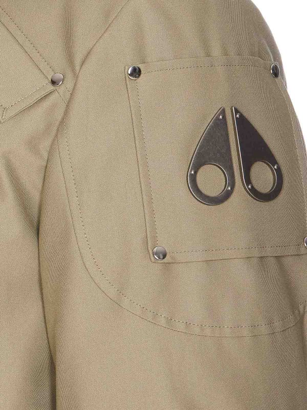 The Best Shops MOOSE KNUCKLES: Bomberjacken - Bomberjacke - Beige