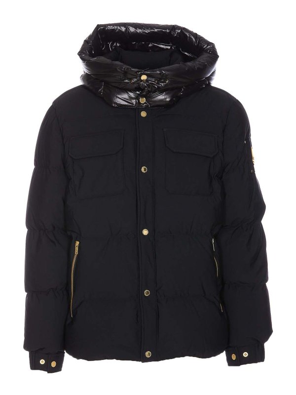 Moose Knuckles ブラック ダウンジャケット Moose Knuckles Onyx Scotchtown Down Jacket | Black | FARFETCH