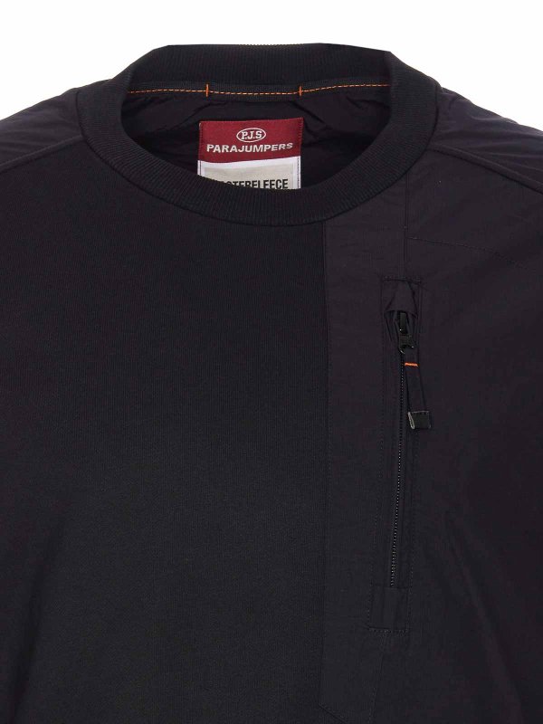 Black Crew Jacket shop online: PARAJUMPERS