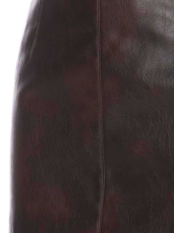 The Best Shops Pinko: Mini jupes - Jupe Midi - Marron