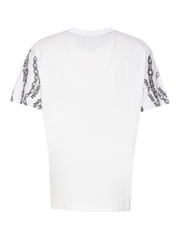 Versace Jeans Couture: Camisetas online - Camiseta - Blanco