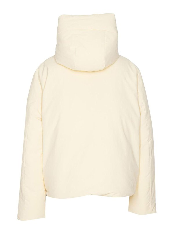 JIL SANDER: padded jackets online - White Down Jacket