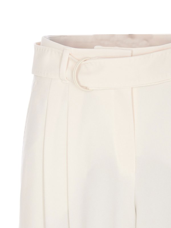 カジュアルパンツ - 白 shop online: MAX MARA STUDIO