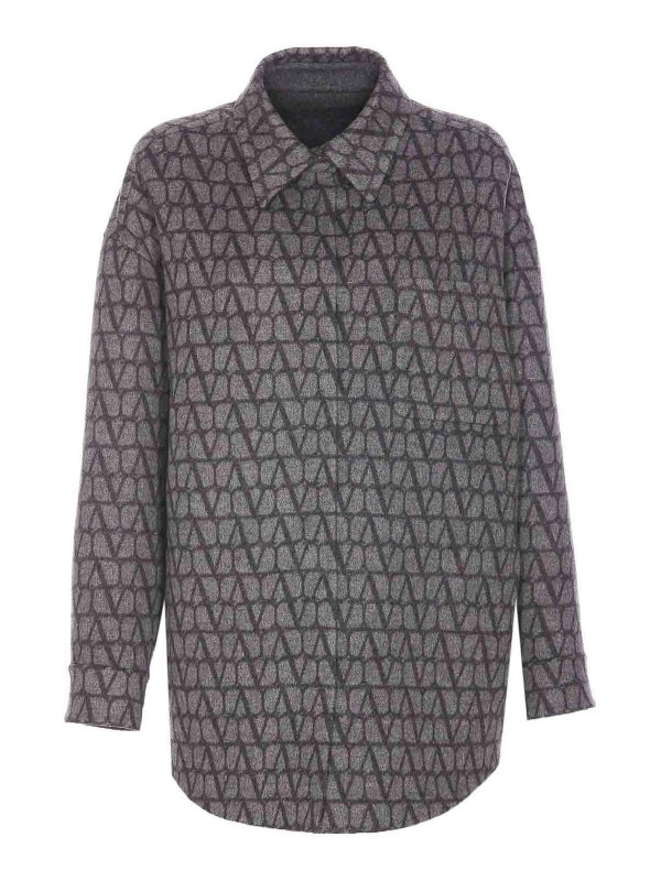 VALENTINO GARAVANI: カジュアルジャケット - カジュアルジャケット - グレー