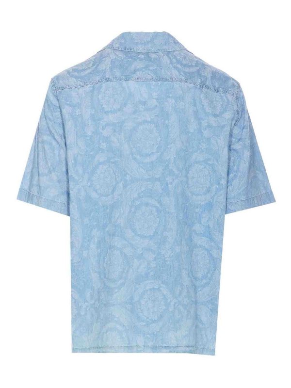 VERSACE: Chemises online - Chemise - Bleu