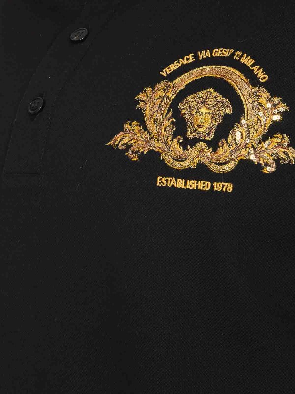 The Best Shops VERSACE: Polos  - Polo - Noir