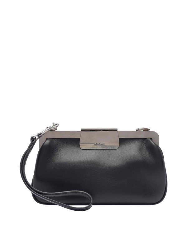 Max Mara: クロスボディバッグ - クロスボディバッグ - 黒