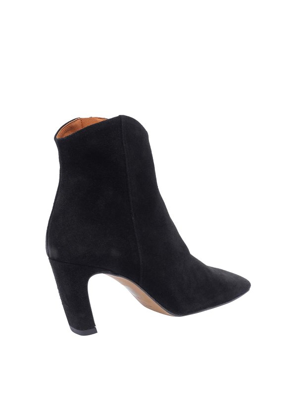 The Best Shops ANGEL ALARCON: ankle boots - Black Pump Booties