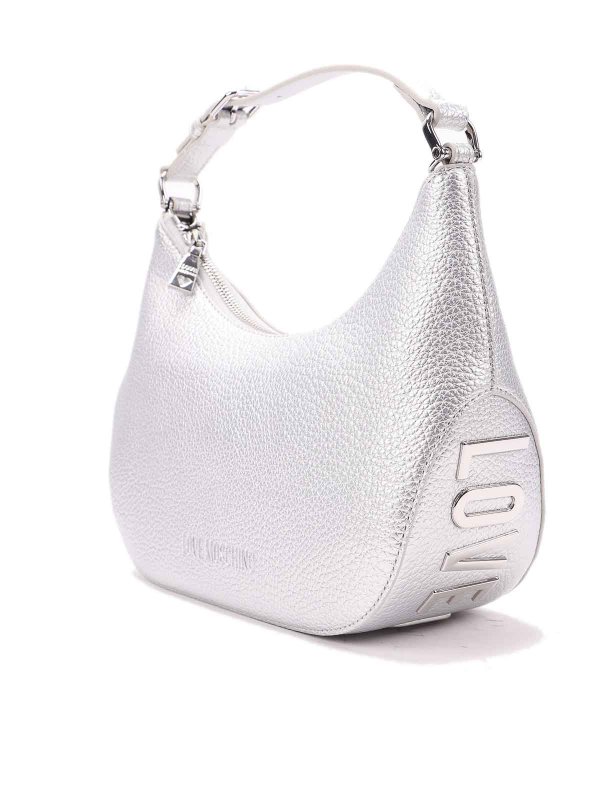 LOVE MOSCHINO: クロスボディバッグ online - クロスボディバッグ - 銀