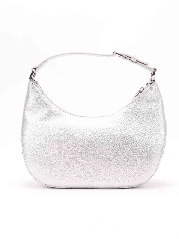 The Best Shops LOVE MOSCHINO: クロスボディバッグ - クロスボディバッグ - 銀