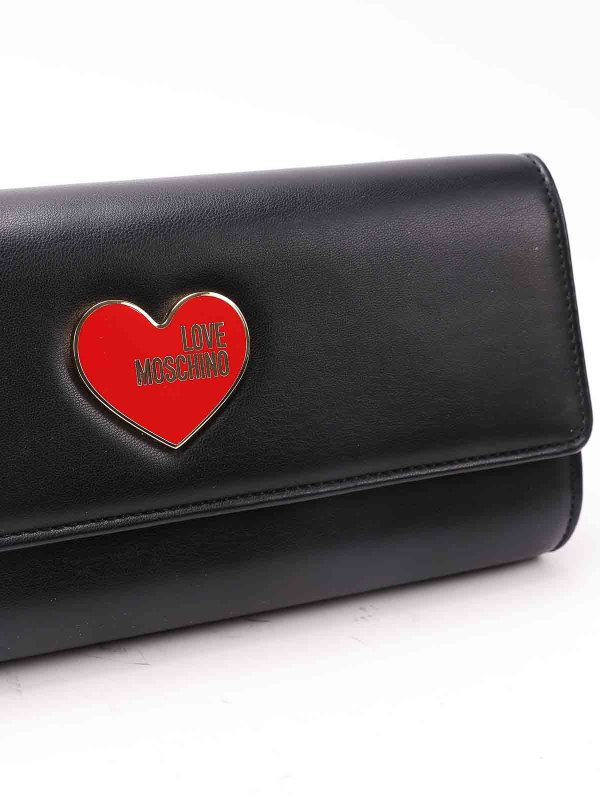 クロスボディバッグ - 黒 shop online: LOVE MOSCHINO