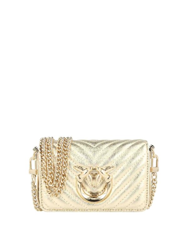Pinko: Umhängetaschen - Umhängetasche - Gold
